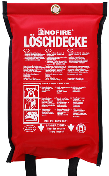 Löschdecke, 1.600 x 1.800 mm